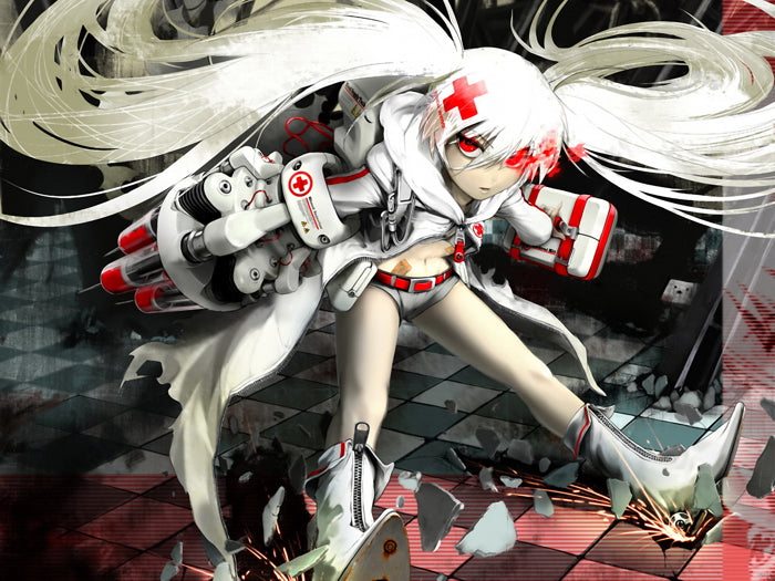 Black Rock Shooter Kuroi Mato Amazing Anime Manga Art Wall Art Print Poster