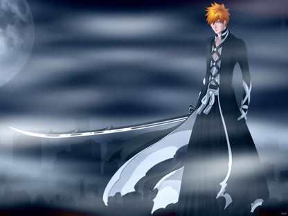 Bleach Ichigo Kurosaki Amazing Anime Manga Art Wall Art Print Poster