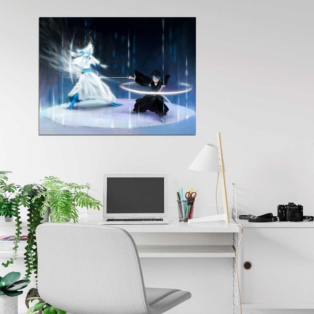 Bleach Rukia Kuchiki Awesome Anime Manga Art Wall Art Print Poster