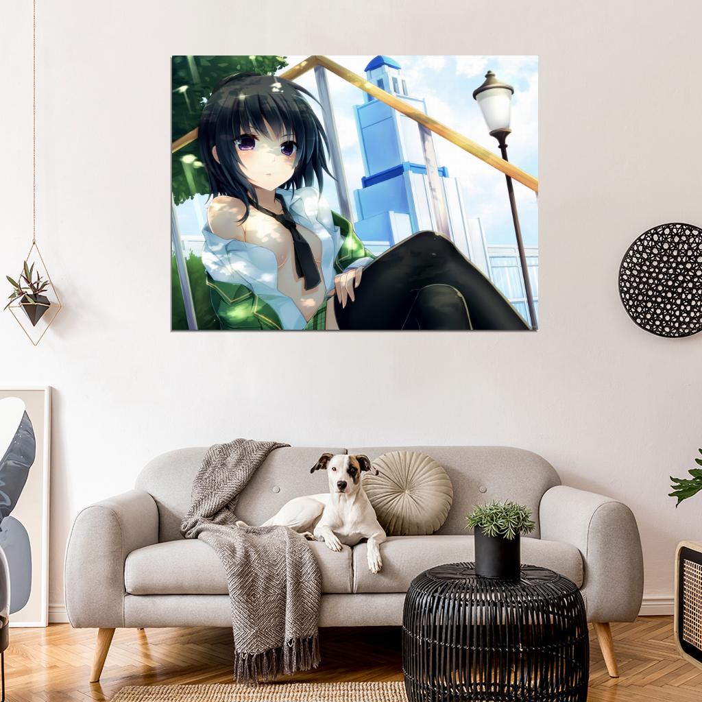 Haganai Yozora Mikazuki Hot Girl Anime Manga Art Wall Art Print Poster