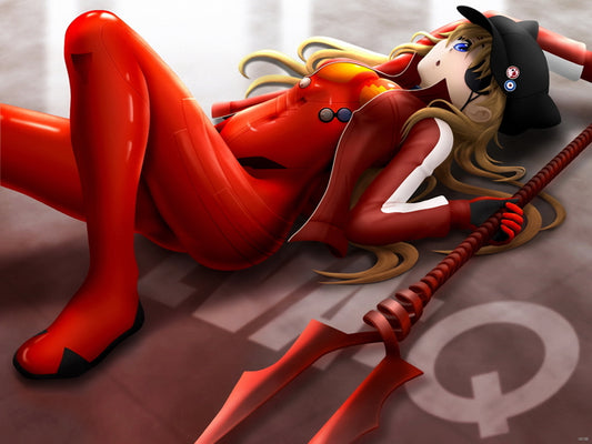 Asuka Shikinami Langley Hot Evangelion 3.0 You Can (Not) Redo Neon Genesis Anime Manga Art Wall Art Print Poster