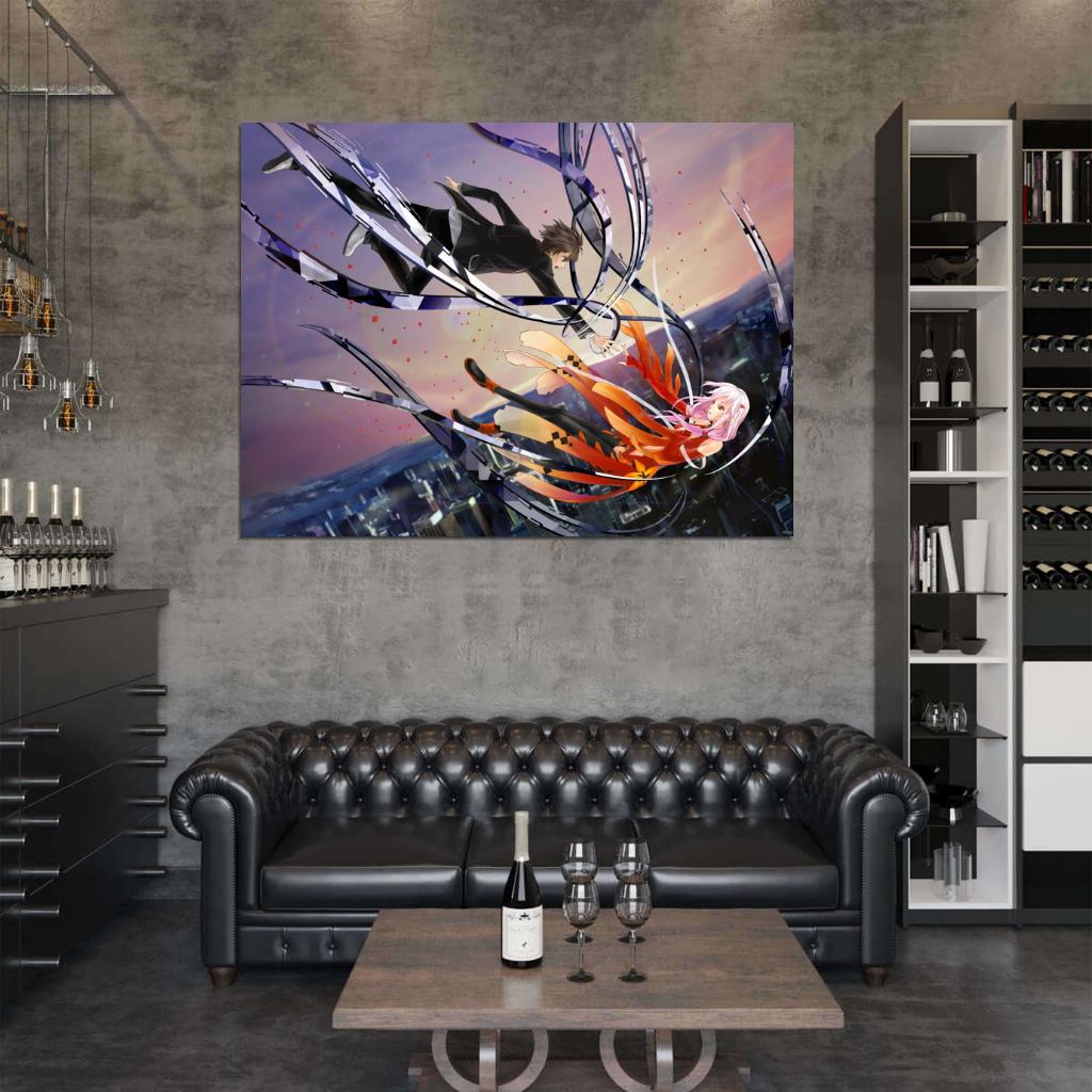 Guilty Crown Inori Yuzuriha Shu Ouma Anime Manga Art Wall Art Print Poster