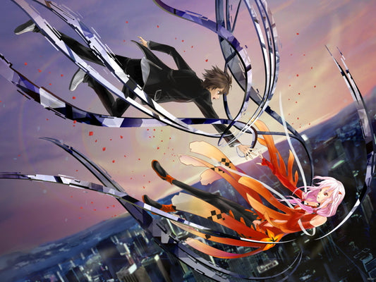 Guilty Crown Inori Yuzuriha Shu Ouma Anime Manga Art Wall Art Print Poster