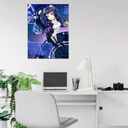 Guilty Crown Tsugumi Beautiful Anime Manga Art Wall Art Print Poster