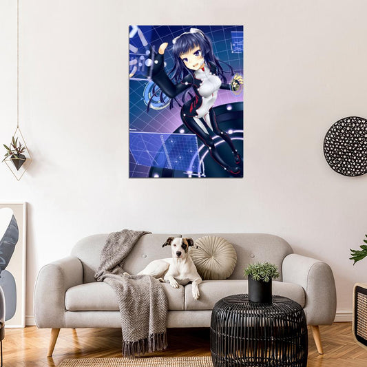 Guilty Crown Tsugumi Beautiful Anime Manga Art Wall Art Print Poster