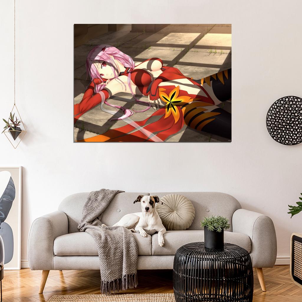 Guilty Crown Inori Yuzuriha Hot Girl Anime Manga Art Wall Art Print Poster