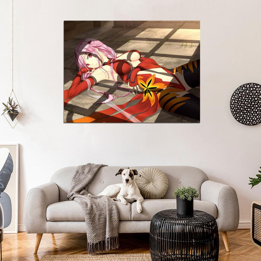 Guilty Crown Inori Yuzuriha Hot Girl Anime Manga Art Wall Art Print Poster