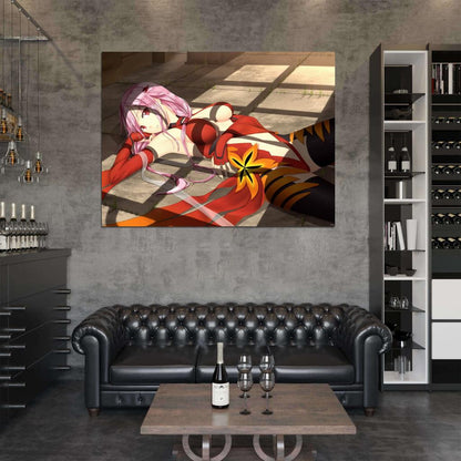 Guilty Crown Inori Yuzuriha Hot Girl Anime Manga Art Wall Art Print Poster