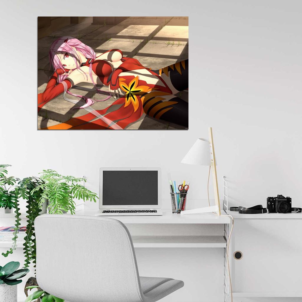 Guilty Crown Inori Yuzuriha Hot Girl Anime Manga Art Wall Art Print Poster