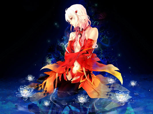 Guilty Crown Inori Yuzuriha Hot Beautiful Girl Anime Manga Art Wall Art Print Poster