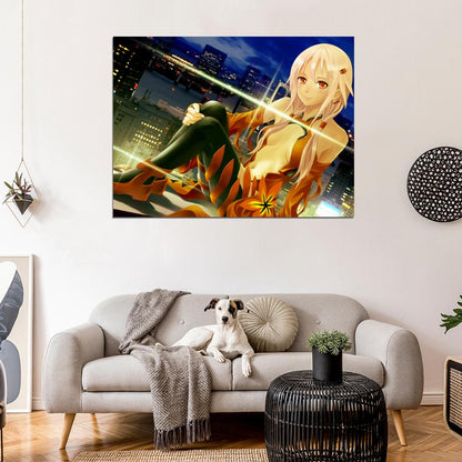 Guilty Crown Inori Yuzuriha Hot Cute Beautiful Girl Anime Manga Art Wall Art Print Poster