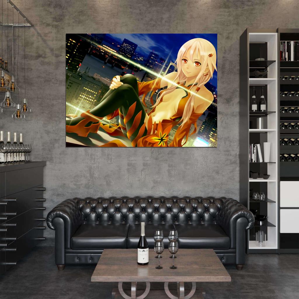 Guilty Crown Inori Yuzuriha Hot Cute Beautiful Girl Anime Manga Art Wall Art Print Poster