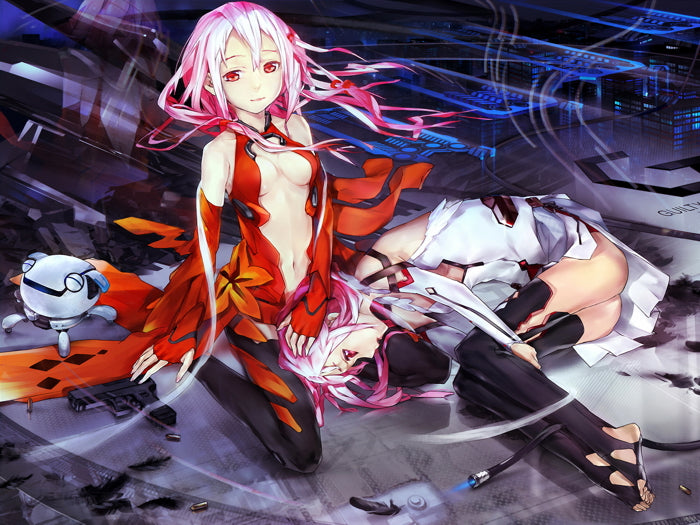 Guilty Crown Inori Yuzuriha Hot Beautiful Girl Anime Manga Art Wall Art Print Poster