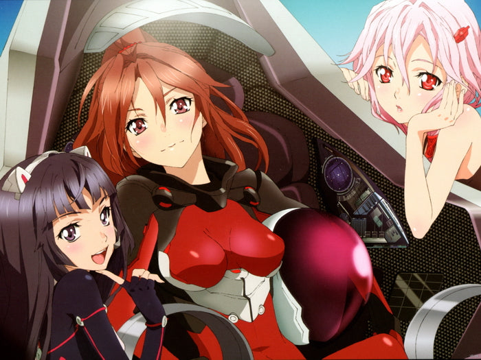 Guilty Crown Inori Yuzuriha Beautiful Girl Anime Manga Art Wall Art Print Poster