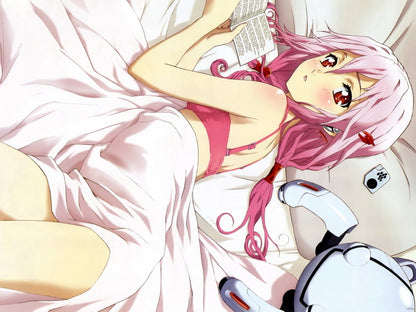 Guilty Crown Inori Yuzuriha Hot Cute Beautiful Girl Bra Underwear Anime Manga Art Wall Art Print Poster