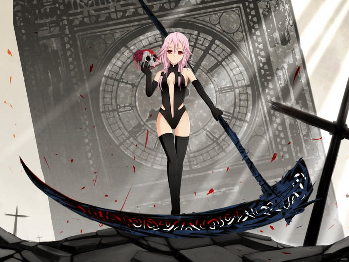 Guilty Crown Inori Yuzuriha Awesome Hot Beautiful Girl Anime Manga Art Wall Art Print Poster