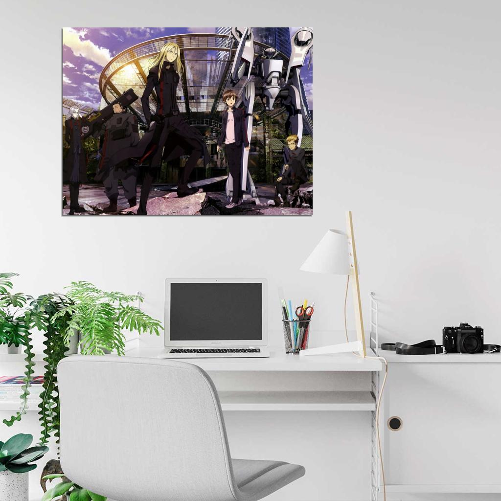 Guilty Crown Characters Shu Ouma Gai Tsutsugami Argo Tsukishima Anime Manga Art Wall Art Print Poster