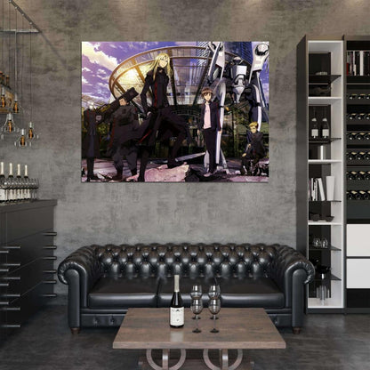 Guilty Crown Characters Shu Ouma Gai Tsutsugami Argo Tsukishima Anime Manga Art Wall Art Print Poster