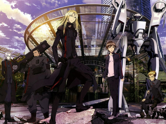 Guilty Crown Characters Shu Ouma Gai Tsutsugami Argo Tsukishima Anime Manga Art Wall Art Print Poster