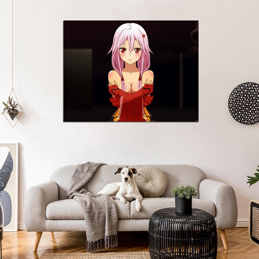 Guilty Crown Yuzuriha Inori Hot Cute Girl Boobs Anime Manga Art Wall Art Print Poster
