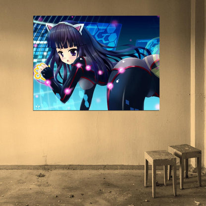 Guilty Crown Tsugumi Hot Cute Girl Butt Anime Manga Art Wall Art Print Poster