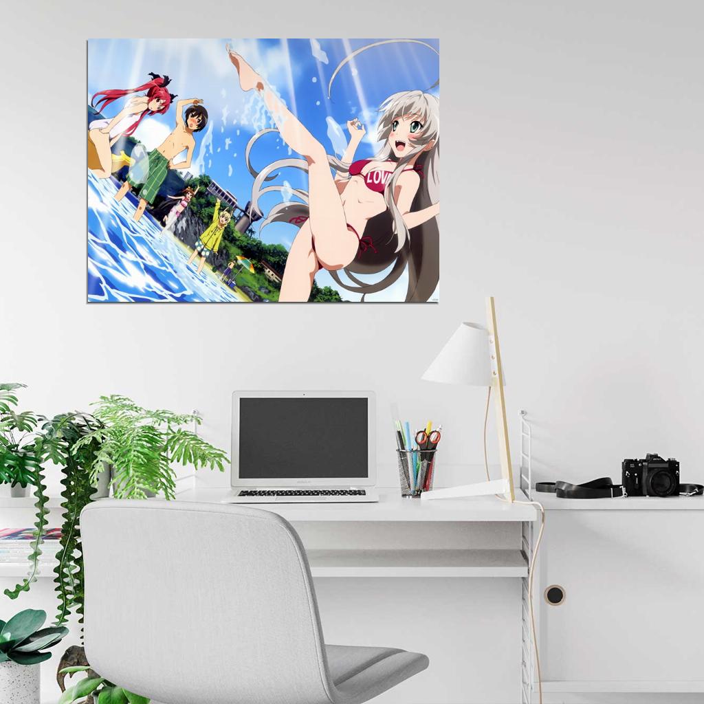 Haiyore! Nyaruko-san Crawling With Love Hot Girls Anime Manga Art Wall Art Print Poster