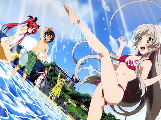Haiyore! Nyaruko-san Crawling With Love Hot Girls Anime Manga Art Wall Art Print Poster