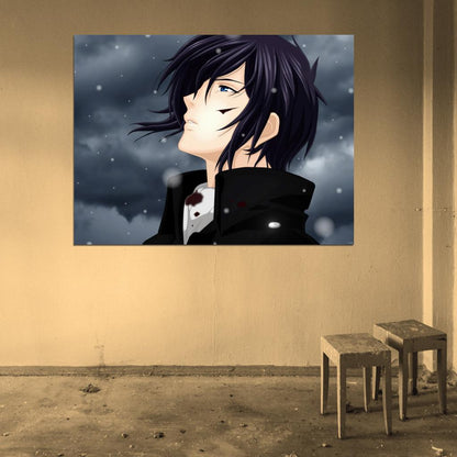 Hakuouki Shinsengumi Saitou Hajime Anime Manga Art Wall Art Print Poster