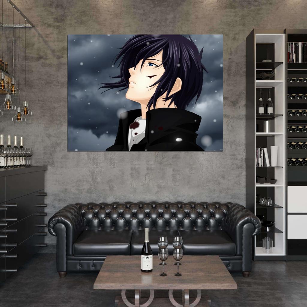 Hakuouki Shinsengumi Saitou Hajime Anime Manga Art Wall Art Print Poster