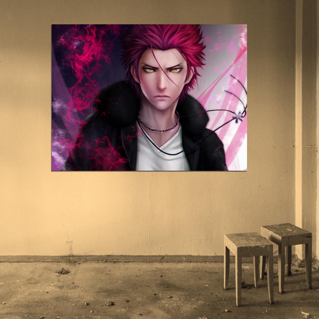 K Project Suoh Mikoto Awesome Anime Manga Art Wall Art Print Poster