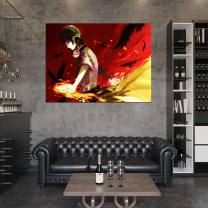 K Project Misaki Yata Anime Manga Art Wall Art Print Poster