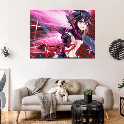 Kill la Kill Matoi Ryuuko Anime Manga Art Wall Art Print Poster