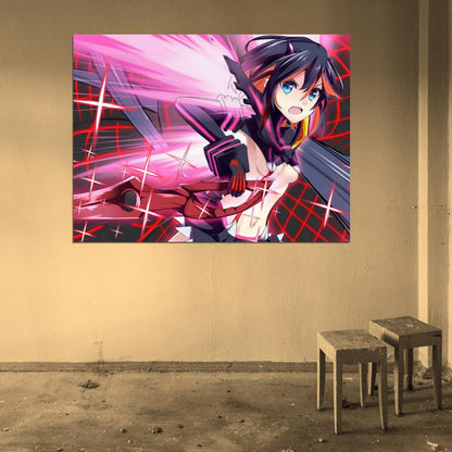 Kill la Kill Matoi Ryuuko Anime Manga Art Wall Art Print Poster