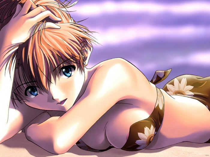 Neon Genesis Evangelion Asuka Hot Girl Nip Slip Anime Manga Art Wall Art Print Poster