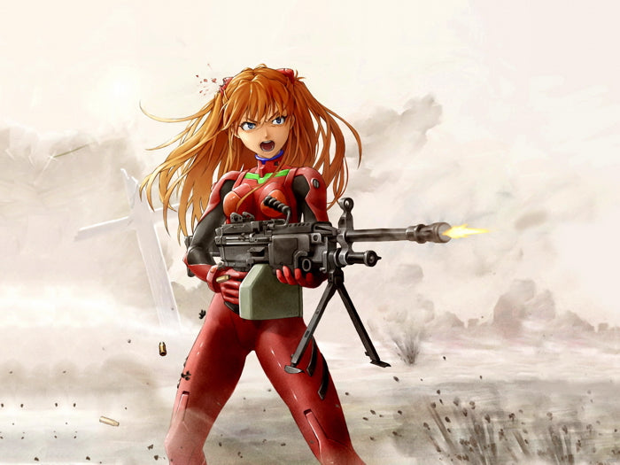 Neon Genesis Evangelion Asuka Langley Soryu Hot Anime Manga Art Wall Art Print Poster