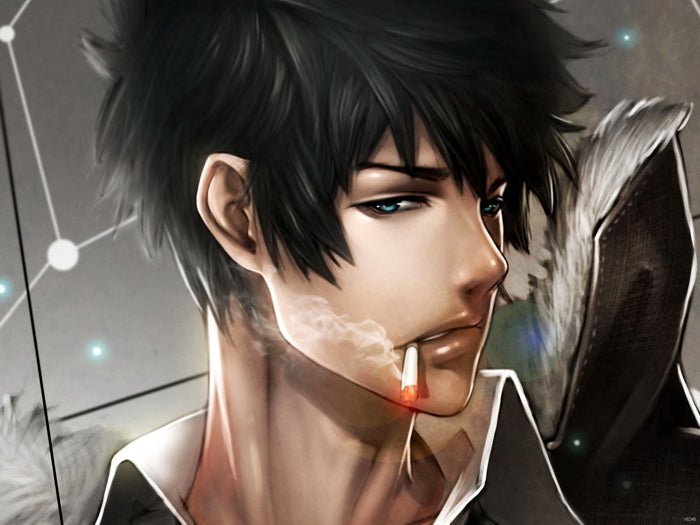 Psycho-Pass Shinya Kogami Beautiful Anime Manga Art Wall Art Print Poster