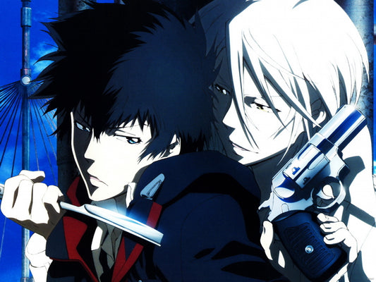 Psycho-Pass Shinya Kogami Shogo Makishima Anime Manga Art Wall Art Print Poster