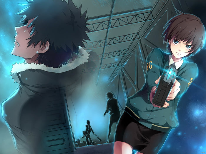Psycho-Pass Shinya Kogami Akane Tsunemori Anime Manga Art Wall Art Print Poster