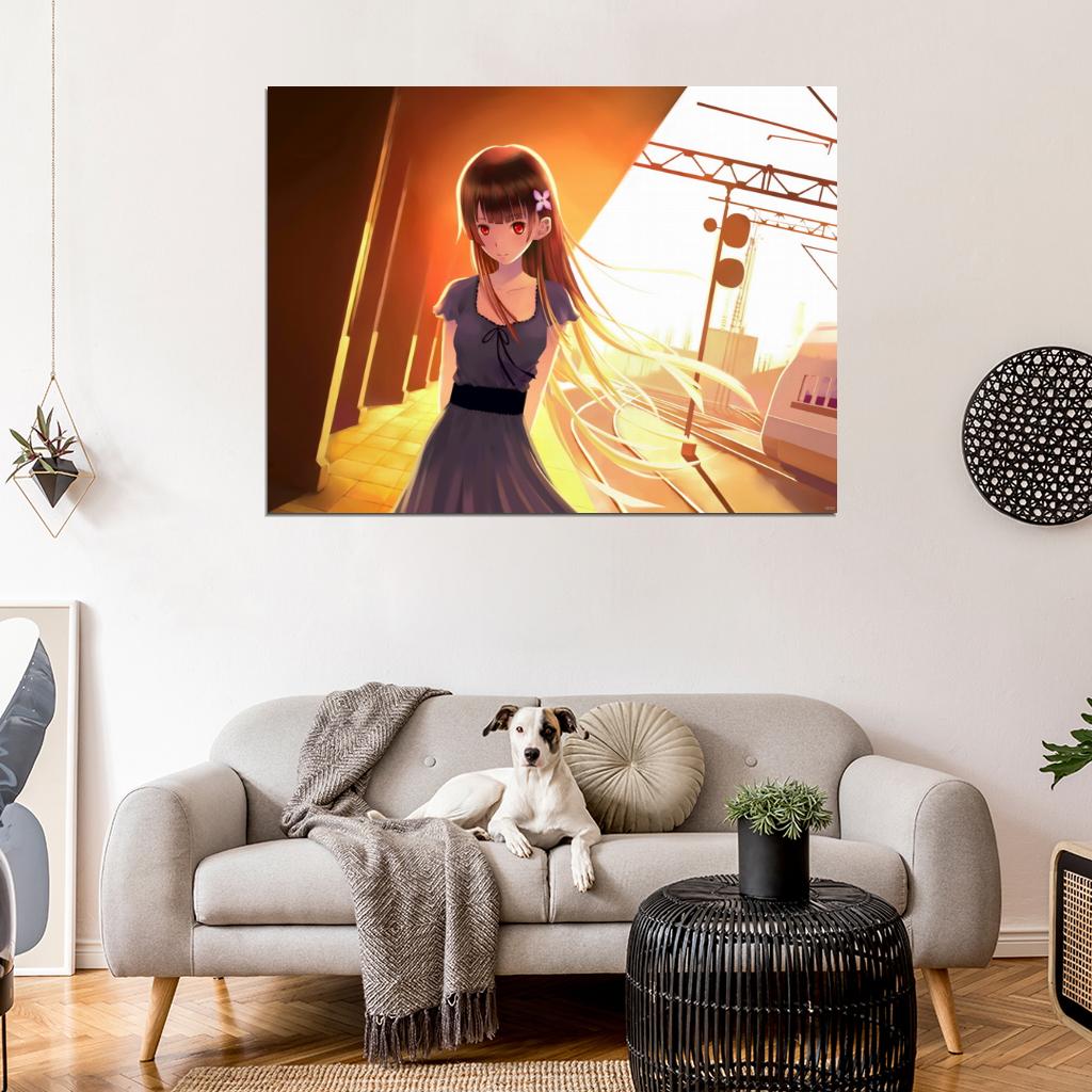 Rea Sanka Sankarea Beautiful Anime Manga Art Wall Art Print Poster
