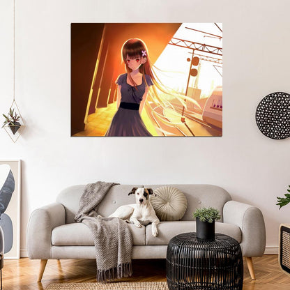 Rea Sanka Sankarea Beautiful Anime Manga Art Wall Art Print Poster