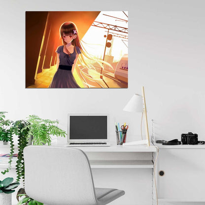 Rea Sanka Sankarea Beautiful Anime Manga Art Wall Art Print Poster