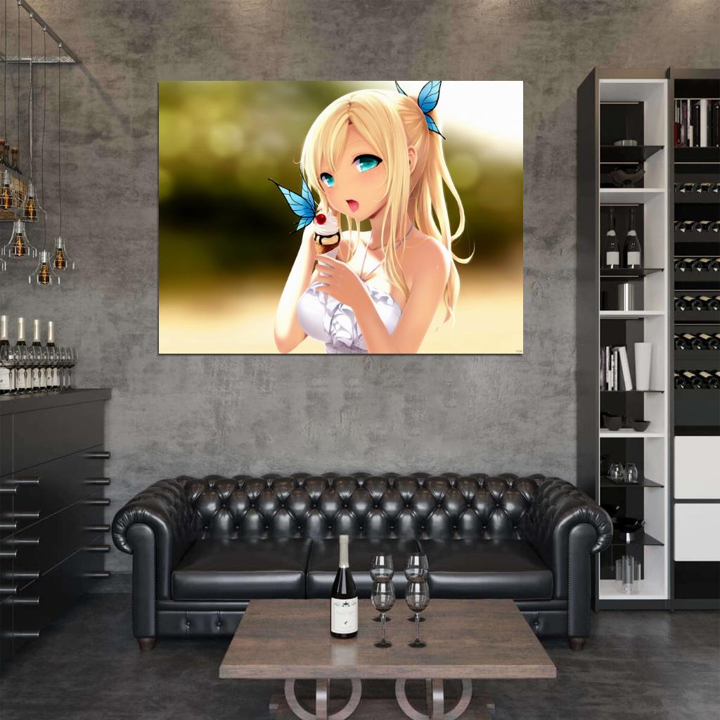 Sena Kashiwazaki Boku wa Tomodachi ga Sukunai Beautiful Anime Manga Art Wall Art Print Poster