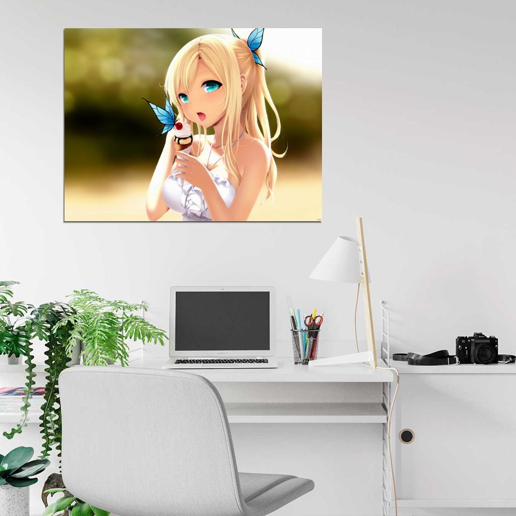 Sena Kashiwazaki Boku wa Tomodachi ga Sukunai Beautiful Anime Manga Art Wall Art Print Poster