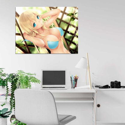 Sena Kashiwazaki Boku wa Tomodachi ga Sukunai Hot Busty Girl Big Boobs Beautiful Anime Manga Art Wall Art Print Poster