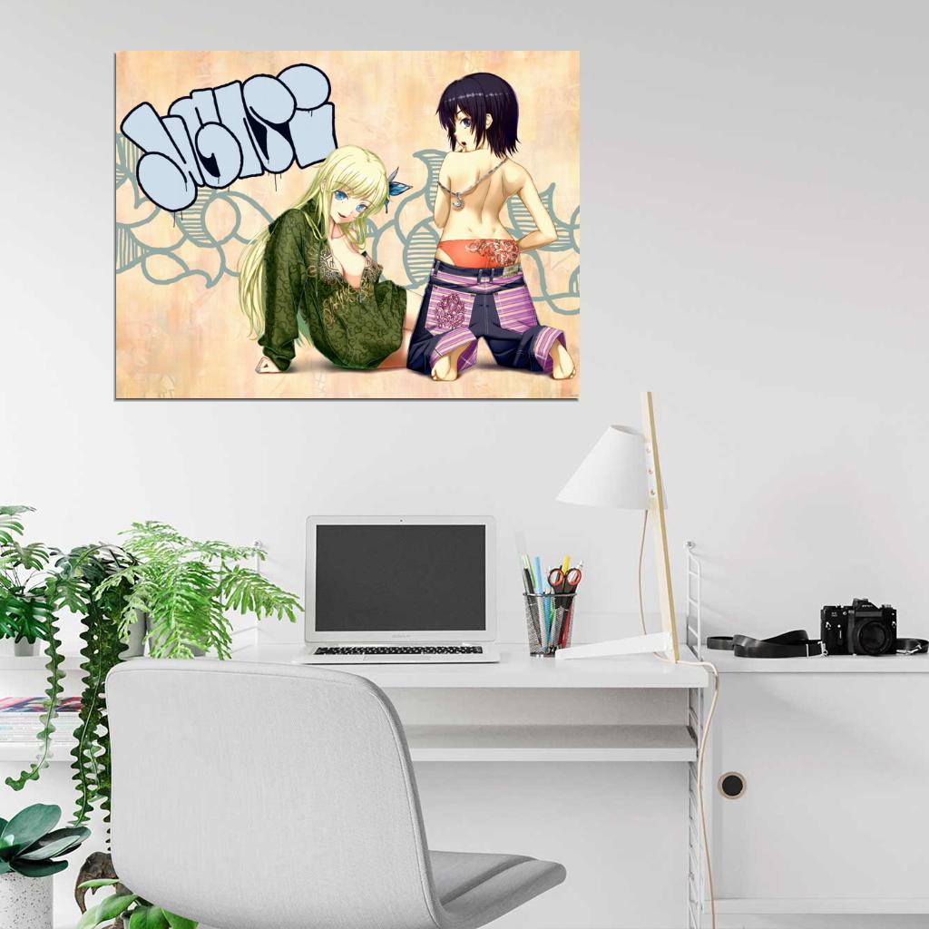 Sena Kashiwazaki Yozora Mikazuki Boku wa Tomodachi ga Sukunai Hot Anime Manga Art Wall Art Print Poster