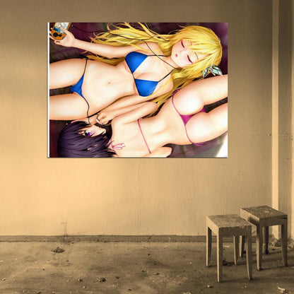 Sena Kashiwazaki Yozora Mikazuki Boku wa Tomodachi ga Sukunai Hot Girls Body Anime Manga Art Wall Art Print Poster
