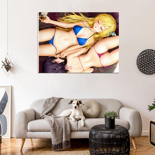 Sena Kashiwazaki Yozora Mikazuki Boku wa Tomodachi ga Sukunai Hot Girls Body Anime Manga Art Wall Art Print Poster