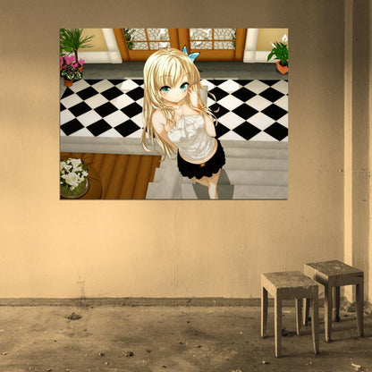 Sena Kashiwazaki Boku wa Tomodachi ga Sukunai Hot Cute Beautiful Girl Anime Manga Art Wall Art Print Poster