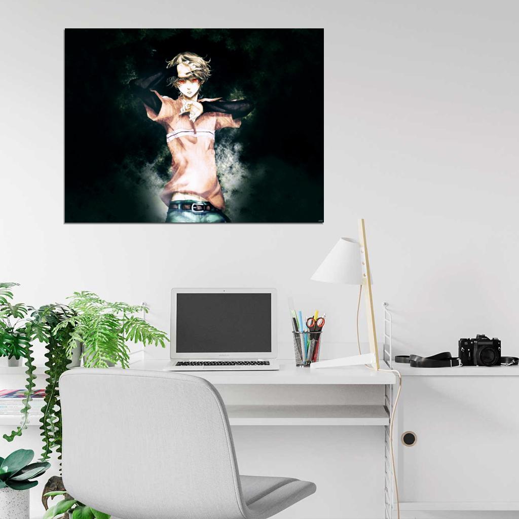 Shiki Tohru Mutou Awesome Handsome Boy Anime Manga Art Wall Art Print Poster