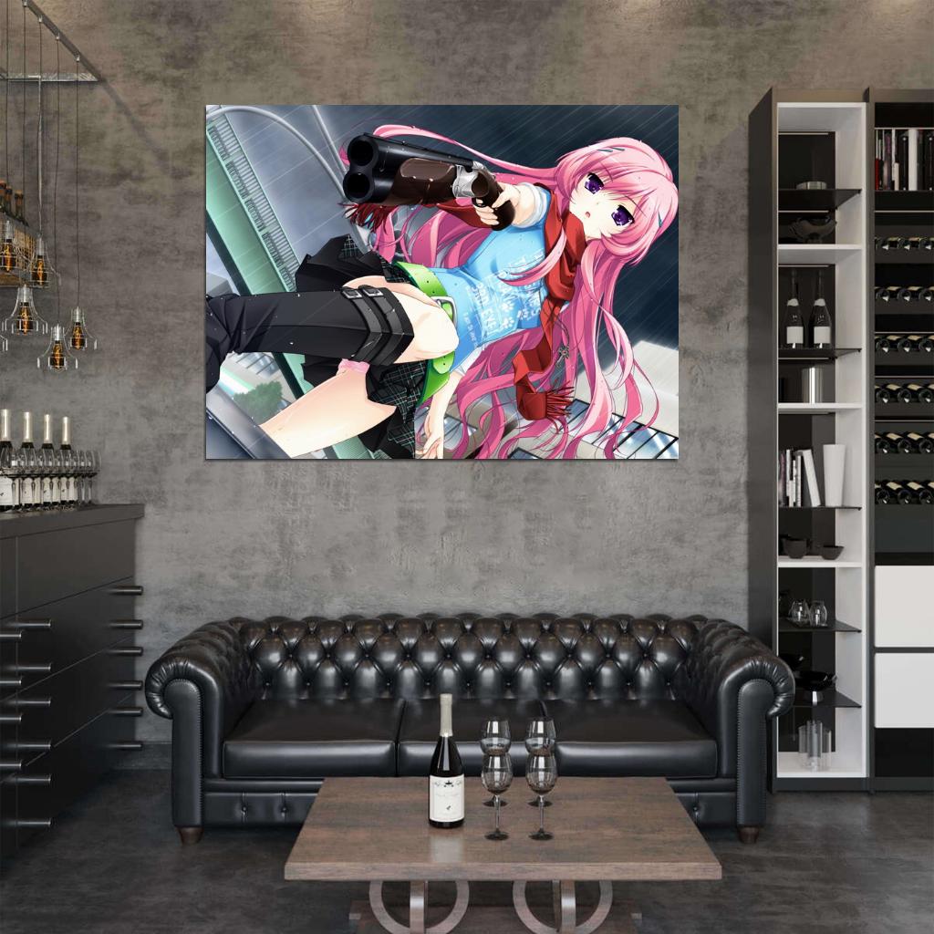 Shinigami no Testament Beautiful Hot Girl Weapon Awesome Anime Manga Art Wall Art Print Poster